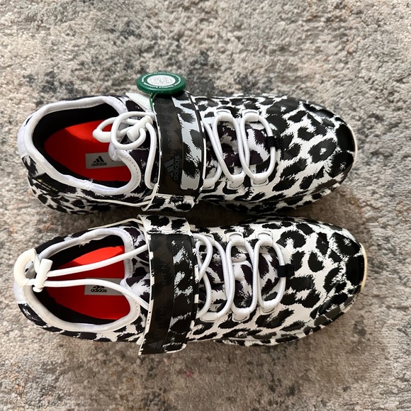 Adidas Stella McCartney Black and White Athletic Shoes - Picture 1 of 8